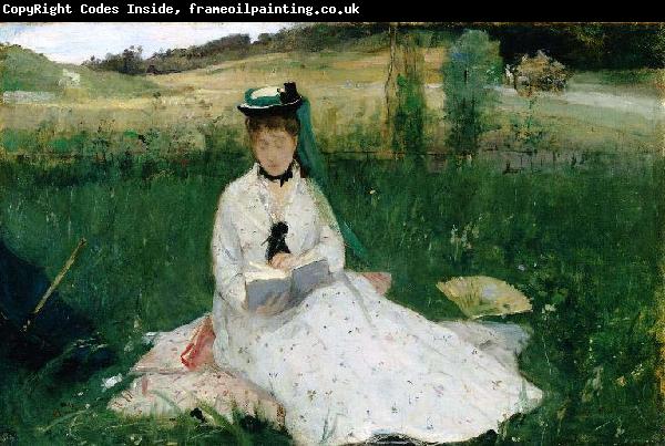 Berthe Morisot Reading,